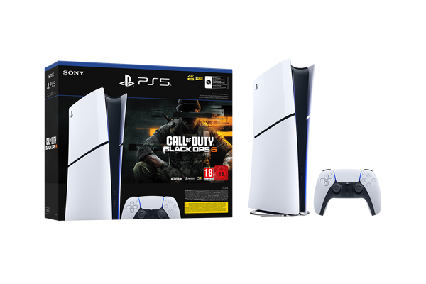 PlayStation®5  - קונסולה דיגיטלית + קוד למשחק  Call of Duty®: Black Ops 6  - משלוח חינם