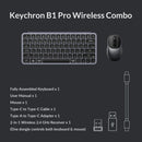 קומבו מקלדת עכבר Keychron -B1