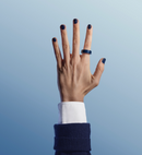 טבעת חכמה OURA RING 4 Ceramic - צבע  Midnight