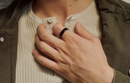 טבעת חכמה OURA RING 5 - צבע שחור - Black
