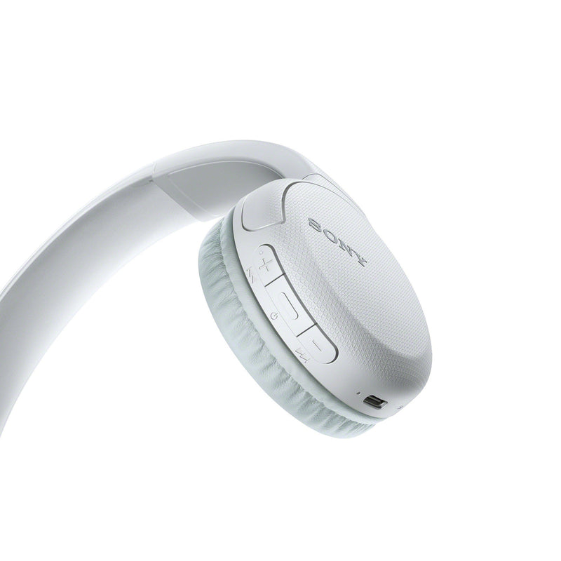 אוזניות קשת מרופדות WHCH510 לבן כפתורים