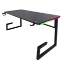 DRAGON שולחן גיימינג תאורת RGB אורך 160 ס"מ דגם TG צבע שחור משלוח חינם