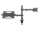זרוע שולחנית משולבת למסך ולמחשב נייד GPDRA-MA-2LT
