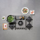 Nikola Tesla Flame כיריים גז משולבות קולט אדים