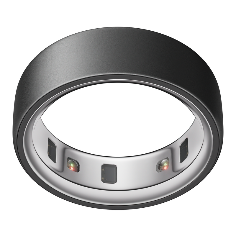 טבעת OURA RING 4 - צבע שחור מוברש - Stealth