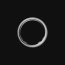 טבעת חכמה OURA RING 5 - צבע כסף מוברש - Brushed Silver