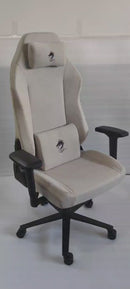 כיסא עבודה וגיימינג יוקרתי מבד דגם ALPINE צבע בז'- במחיר מיוחד