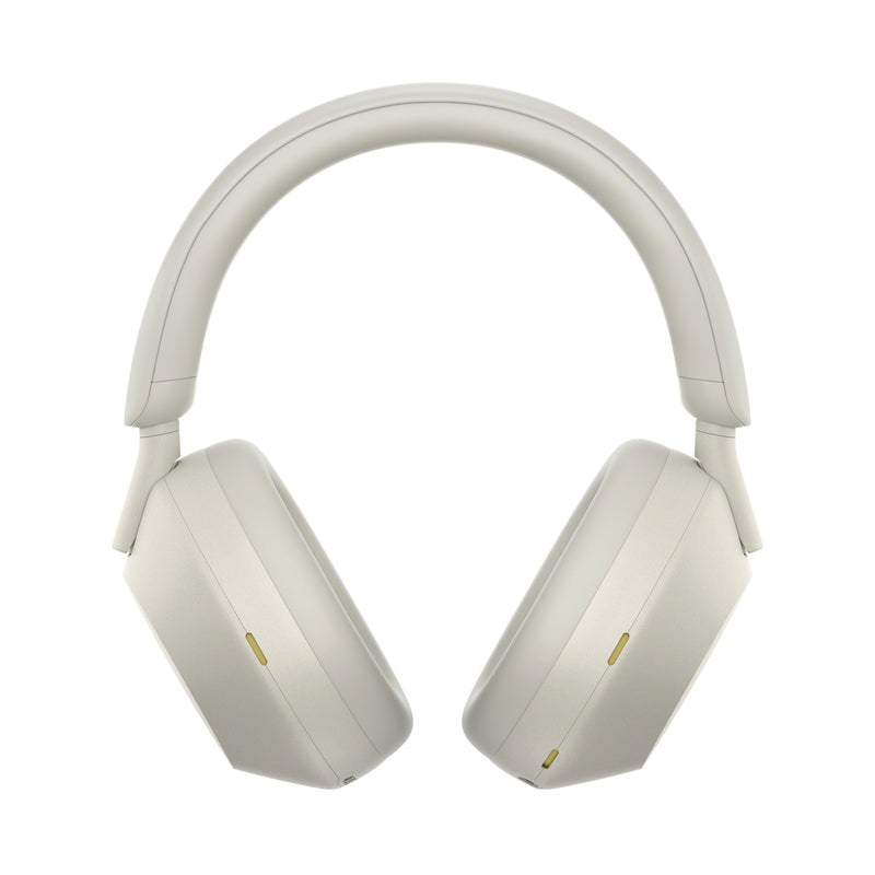 אוזניות קשת WH-1000XM5 צבע לבן פרונט