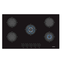 כיריים זכוכית שחורה 90 ס"מ יציקה LGH-9508