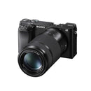 מצלמת סיטילס דיגיטלית מסדרת אלפא ILCE6100YB פרונט