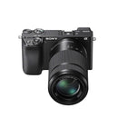 מצלמת סיטילס דיגיטלית מסדרת אלפא ILCE6100YB פרונט למעלה