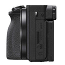 מצלמת סטילס דיגיטאלית מסדרת אלפא ILCE6600B צד