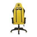 כיסא גיימינג OLYMPUS שחור צהוב ביתר ירושלים גב