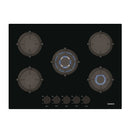 כיריים זכוכית 70 ס"מ בצבע שחור LGH-7508