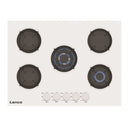 כיריים זכוכית 70 ס"מ בצבע לבן LGH-7508