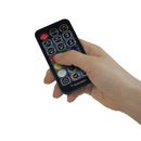 6 לבני תאורת LED בצורת משושים 13 מצבי תאורה שלט